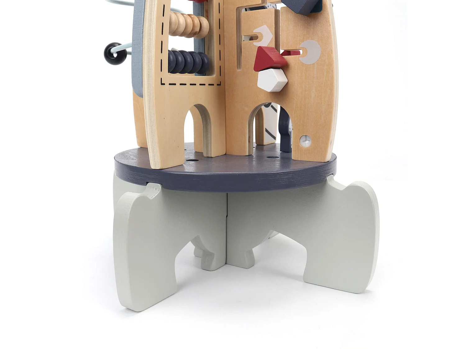 Juego de Cohete Espacial para Niños Rebecca Mobili Pimelea A partir de 3 años Madera Multicolor 30x22x22