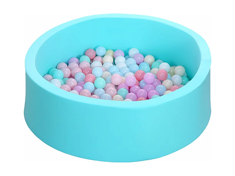 Juego Piscina de Bolas para Niños Rebecca Mobili Nabaq A partir de 12 meses Esponja Plástico Azul 28x90x90