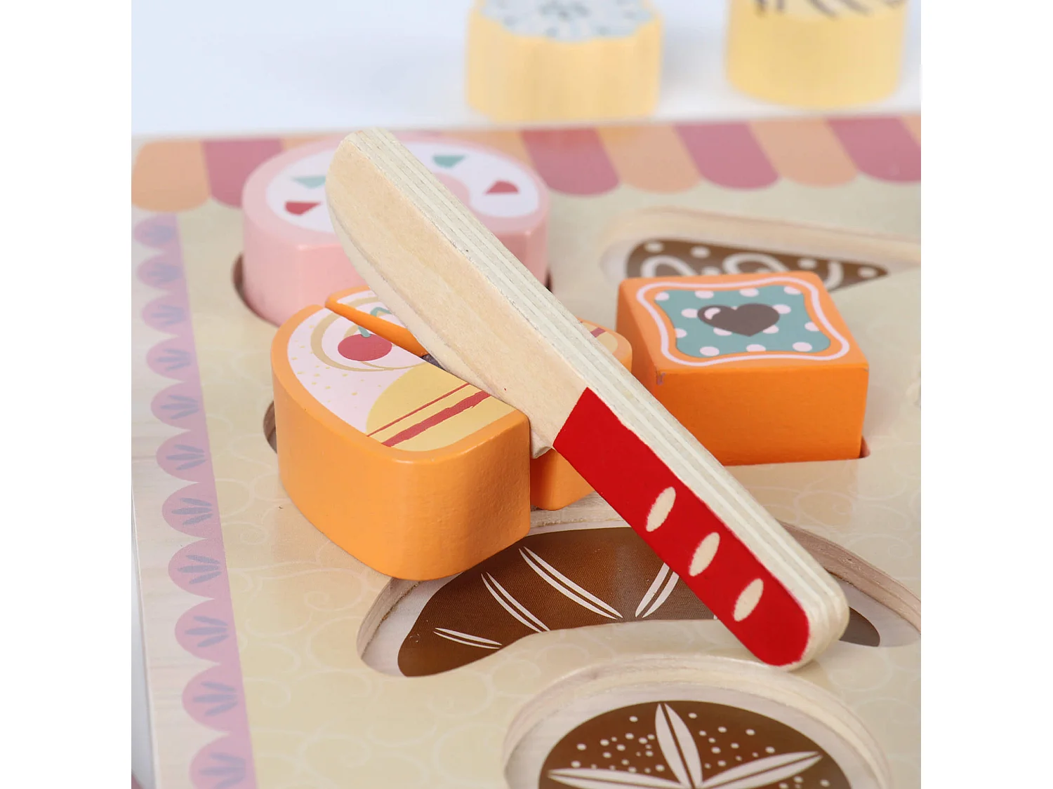 Gioco Set Panetteria per Bambini Rebecca Mobili Myrcia Dai 3 anni Legno Multicolore