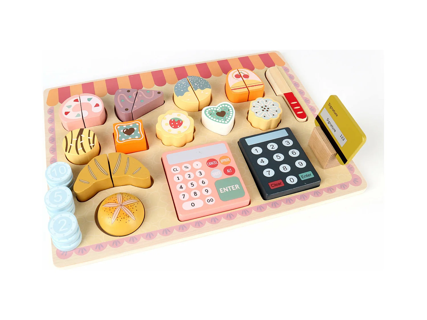 Jeu Set de Boulangerie pour Enfants Myrcia À partir de 3 ans Bois Multicolore