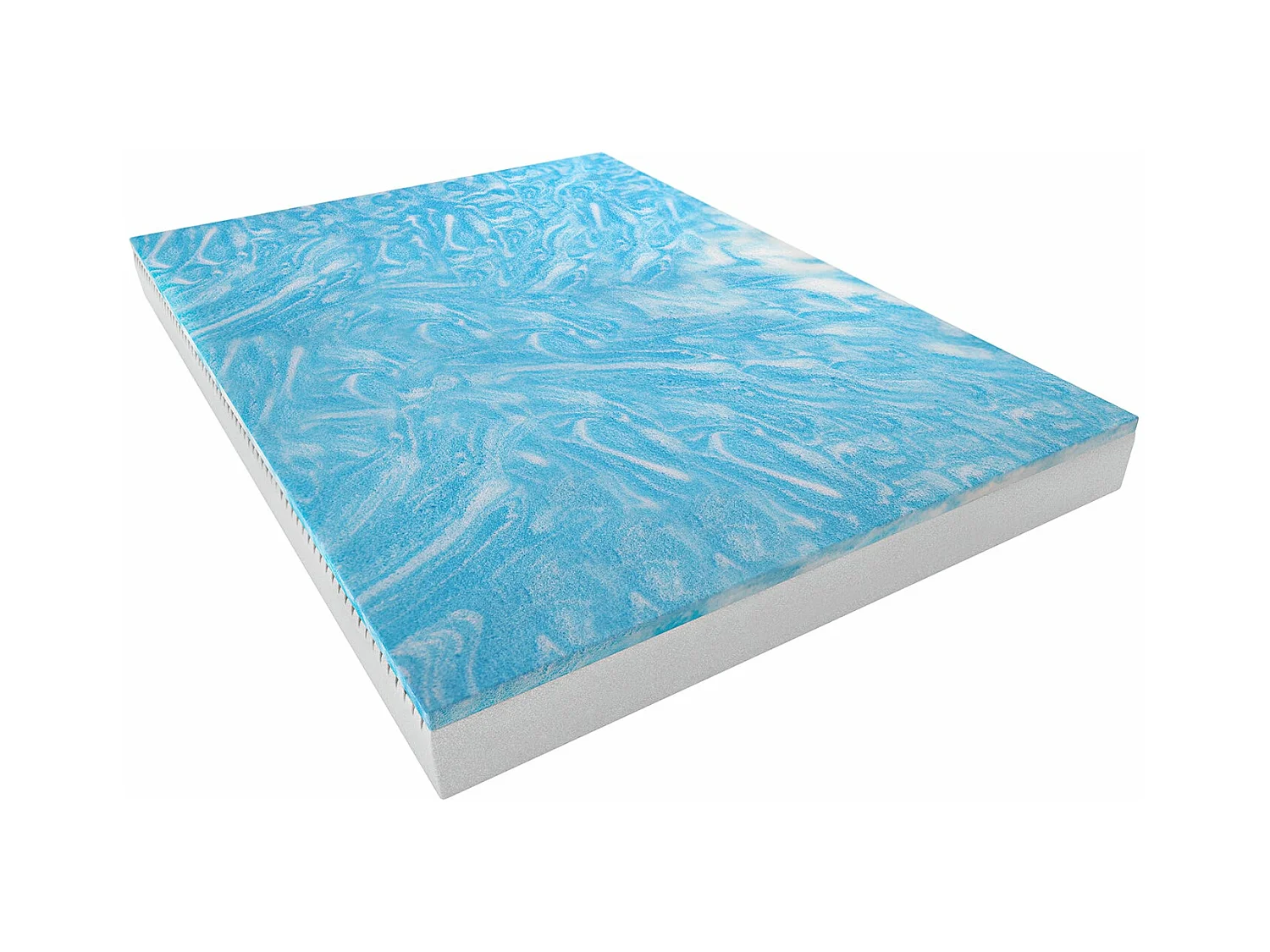 7 zones Gel Matras 140x200 cm met Duo-Kern en Microvezelhoes, 15 cm