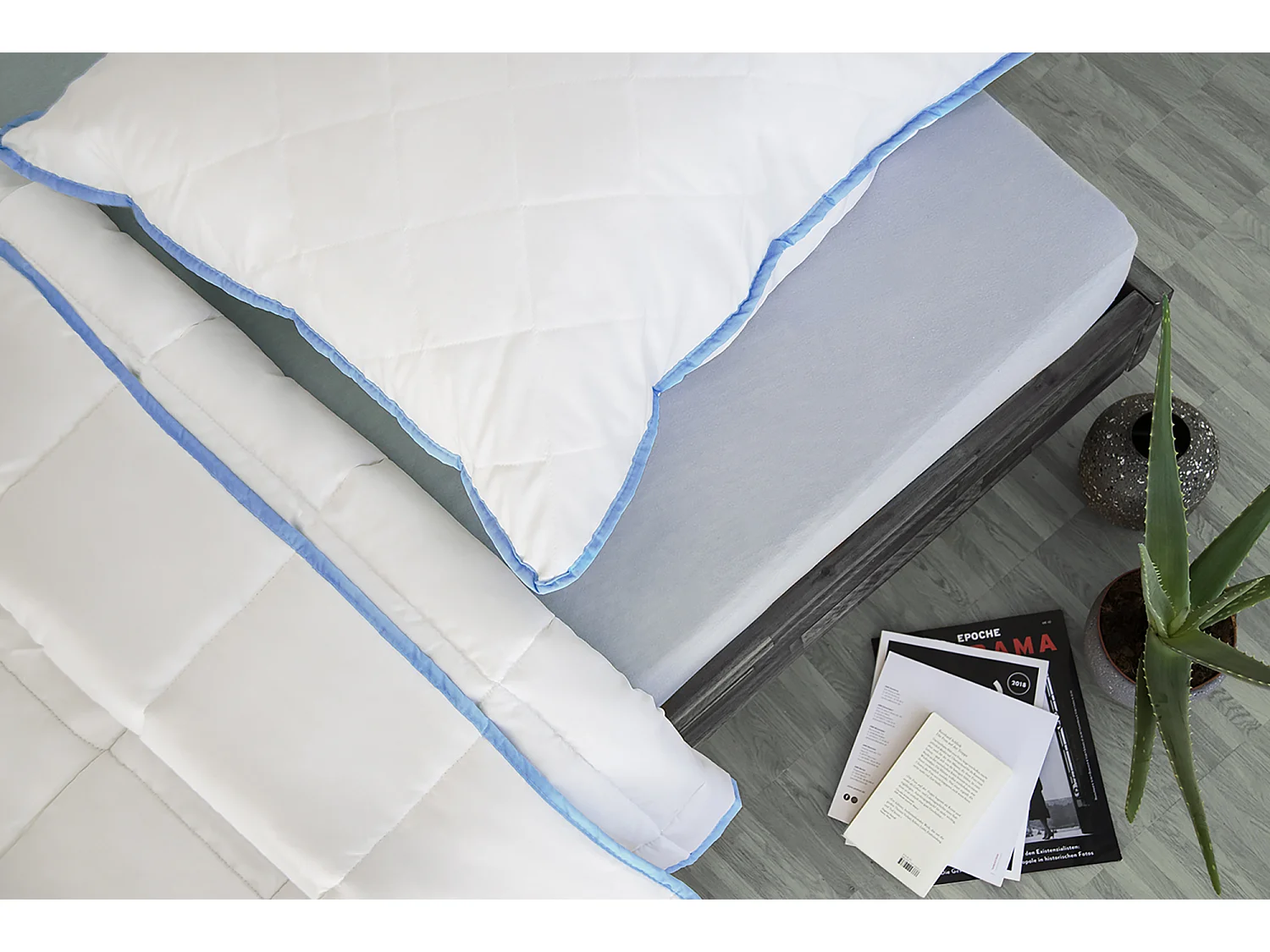 Mister Sandman Microvezel Kussen 50x50 cm– Comfortabel, Ondersteunend en Anti-Allergisch