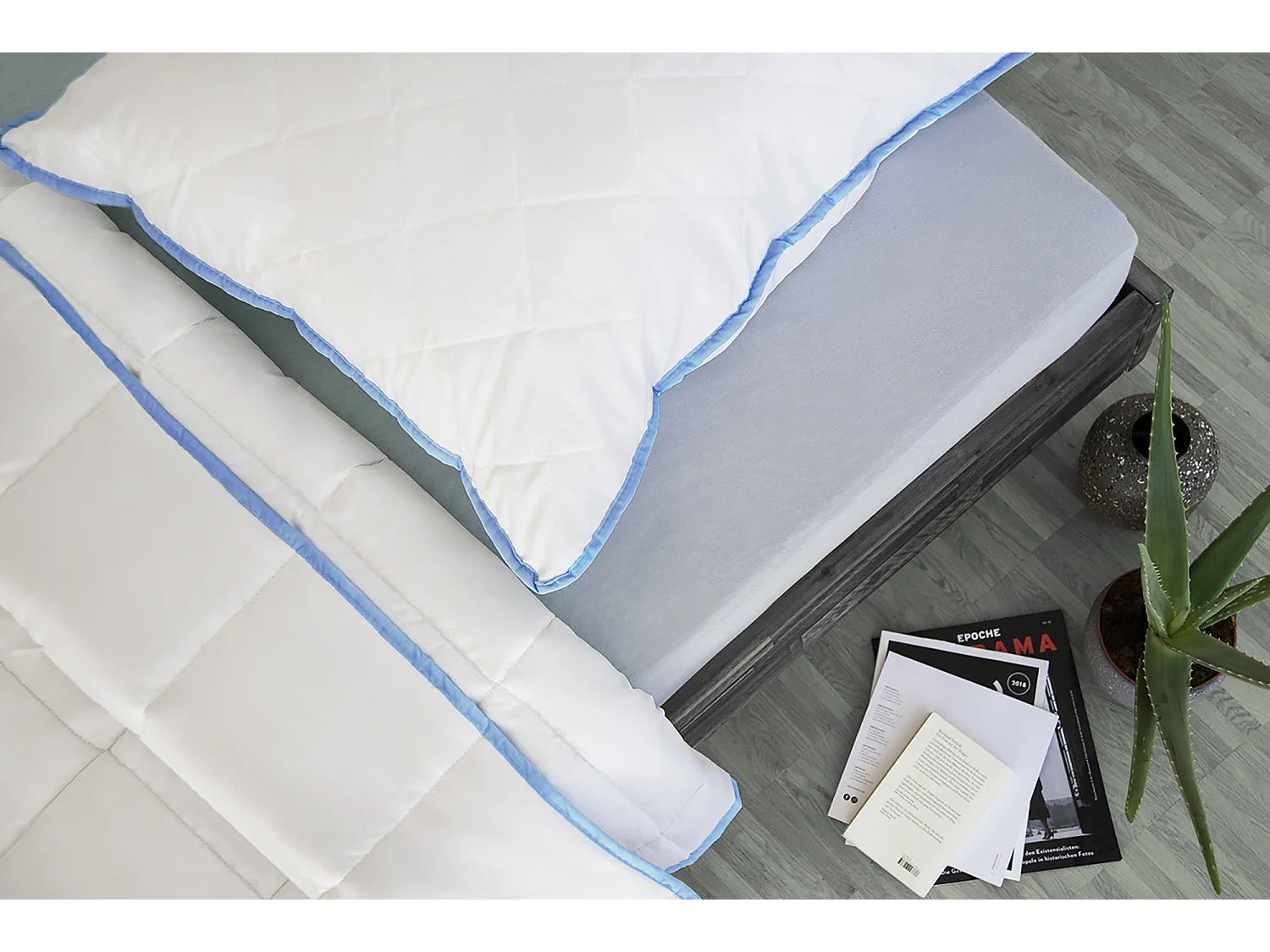 Mister Sandman Microvezel Kussen 80x80 cm– Comfortabel, Ondersteunend en Anti-Allergisch