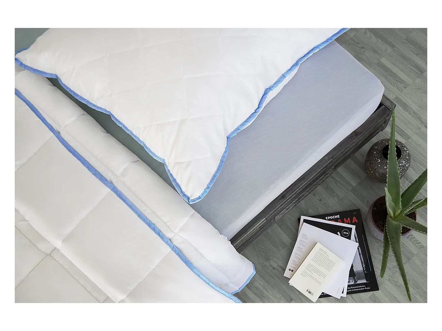 Mister Sandman Microvezel Kussen 60x60 cm– Comfortabel, Ondersteunend en Anti-Allergisch