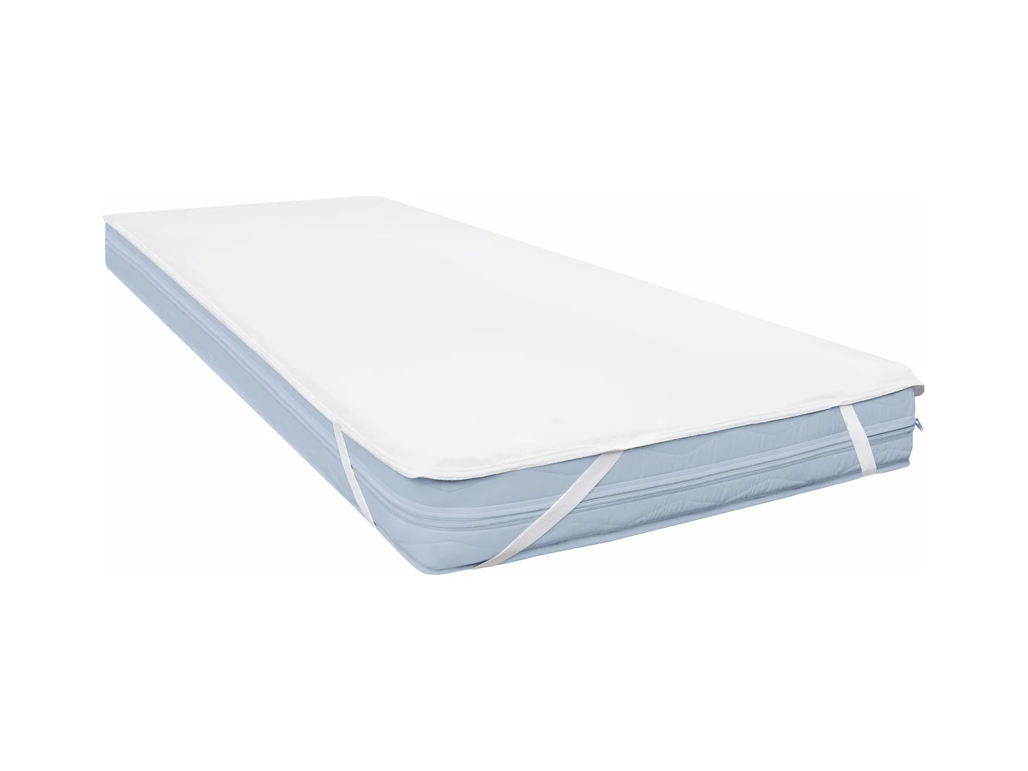 Waterdichte Matrasbeschermer 90x200 cm - Matrasonderlegger met 4 elastische banden