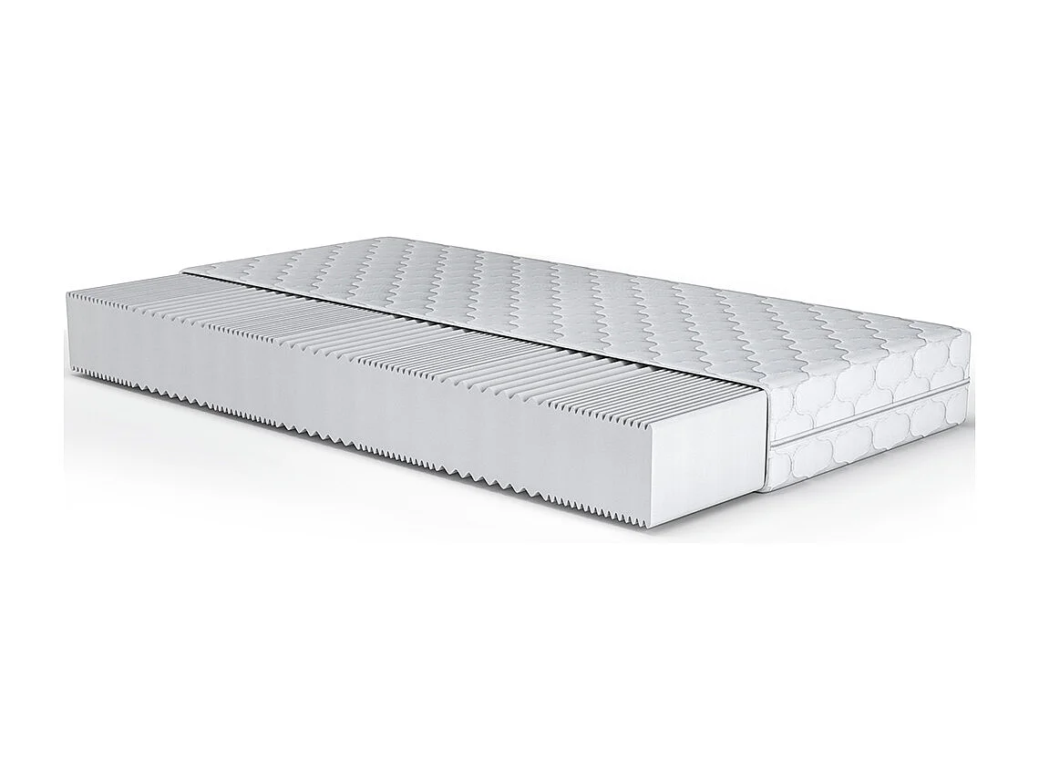 Matelas Nova 160x200 - 7 Zones de Confort, Mousse T30, Fermeté Moyenne H3