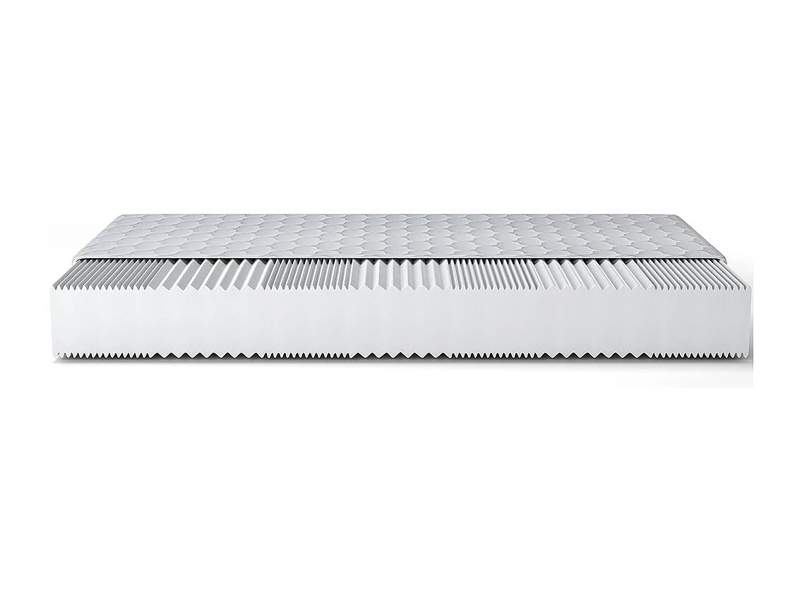 Matelas Nova 160x200 - 7 Zones de Confort, Mousse T30, Fermeté Moyenne H3