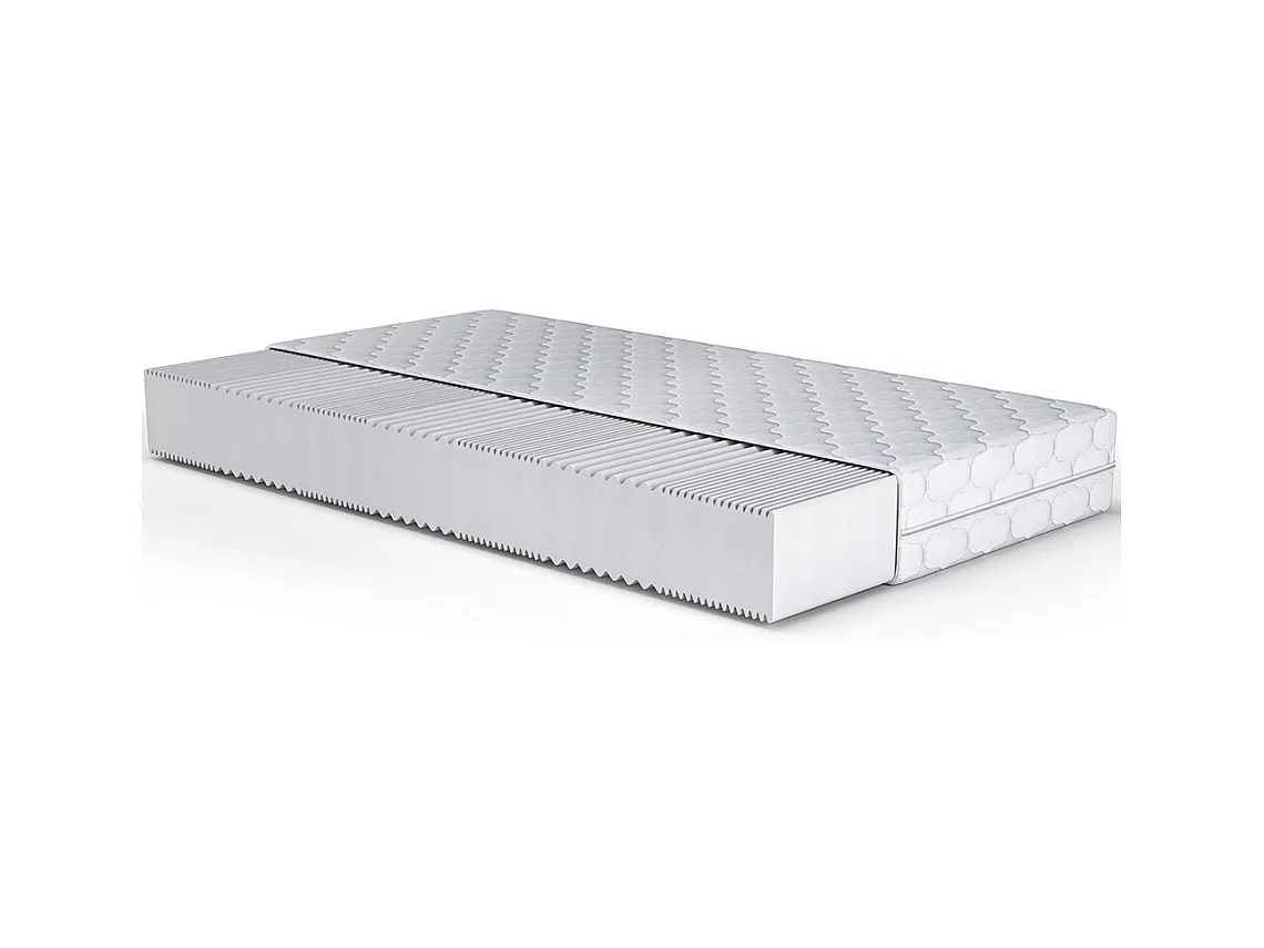 Matelas Nova 140x200 - 7 Zones de Confort, Mousse T30, Fermeté Moyenne H3