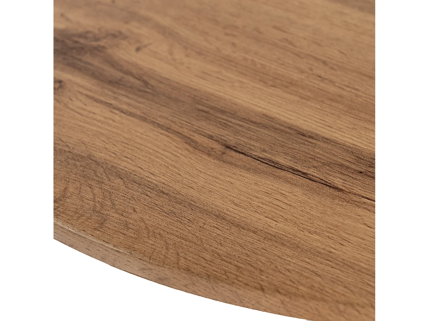 URBAN MEUBLE Ensemble table et 4 chaises de salle à manger style vintage rétro effet bois Fontana KD 80cm Dark+CHARLTON SUEDE BROWN S FRXZ