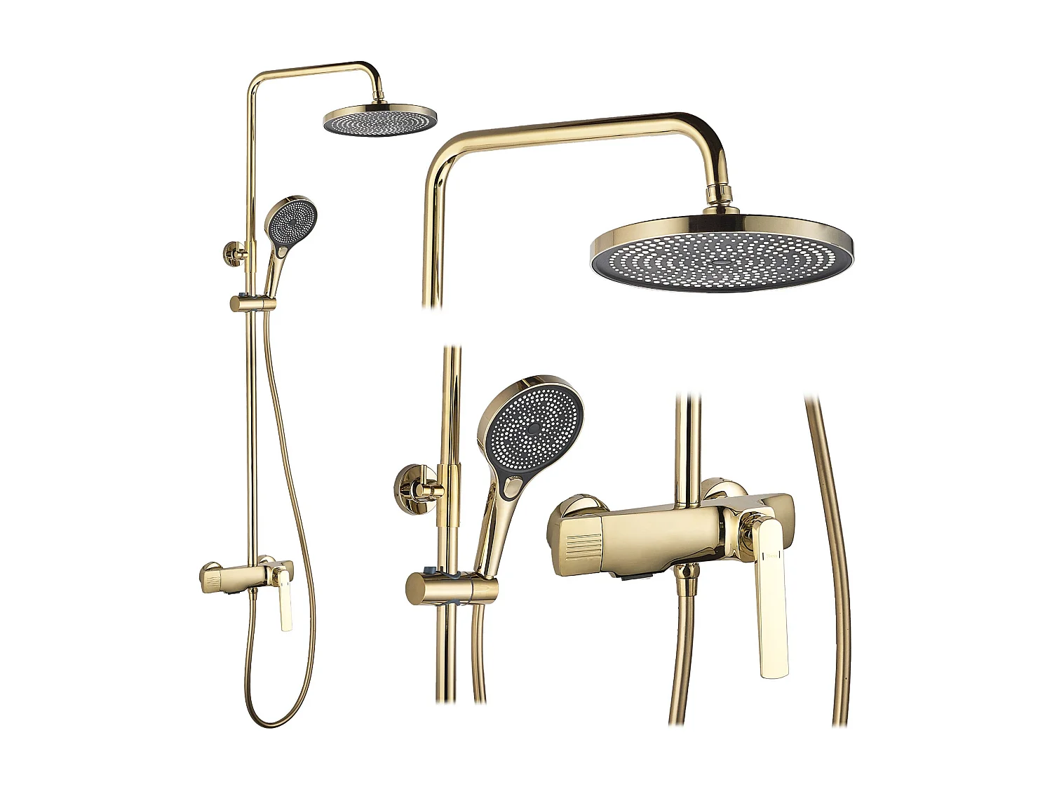 Kit De Douche Rea Rebel Gold