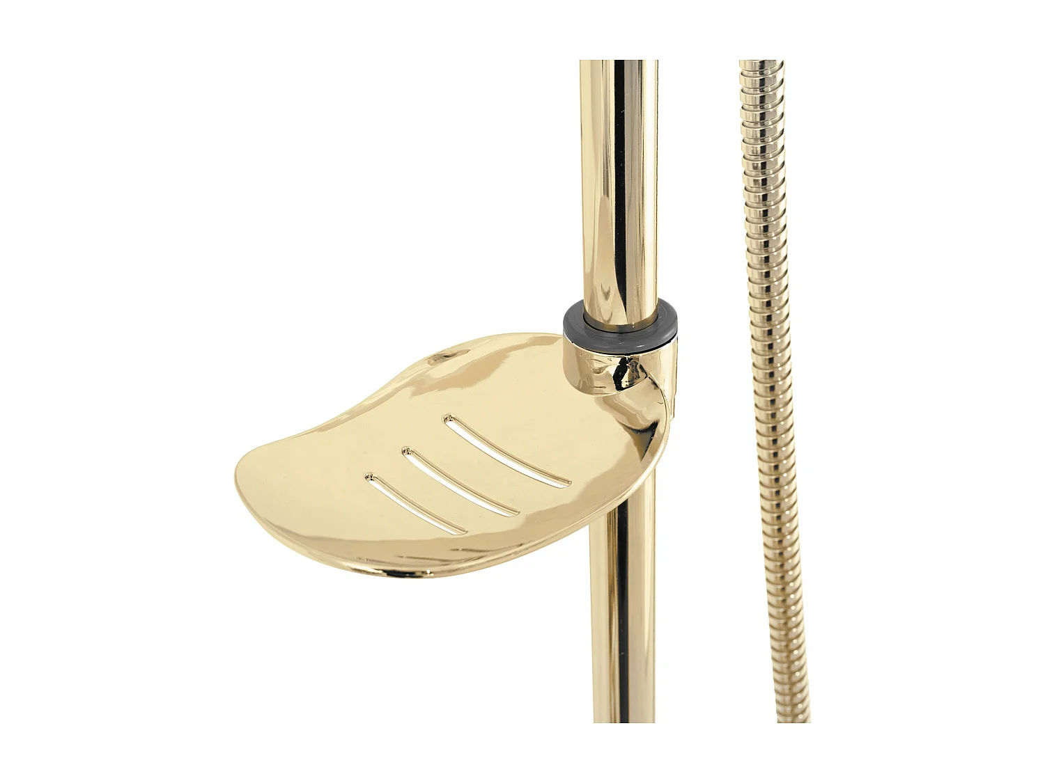 Set Doccia Rea Lungo Thermostat Gold