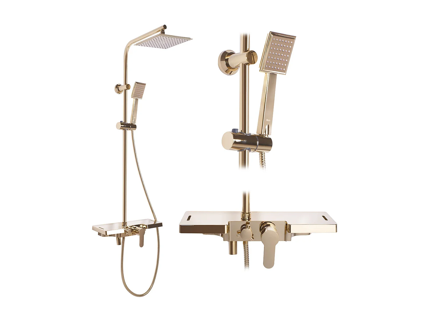 Doucheset Rea Bravo Gold