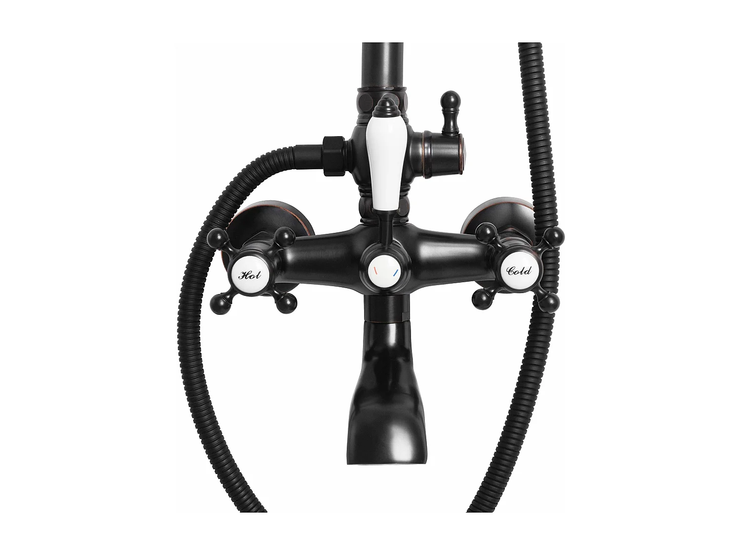 Conjunto De Ducha Rea Bergamo Black