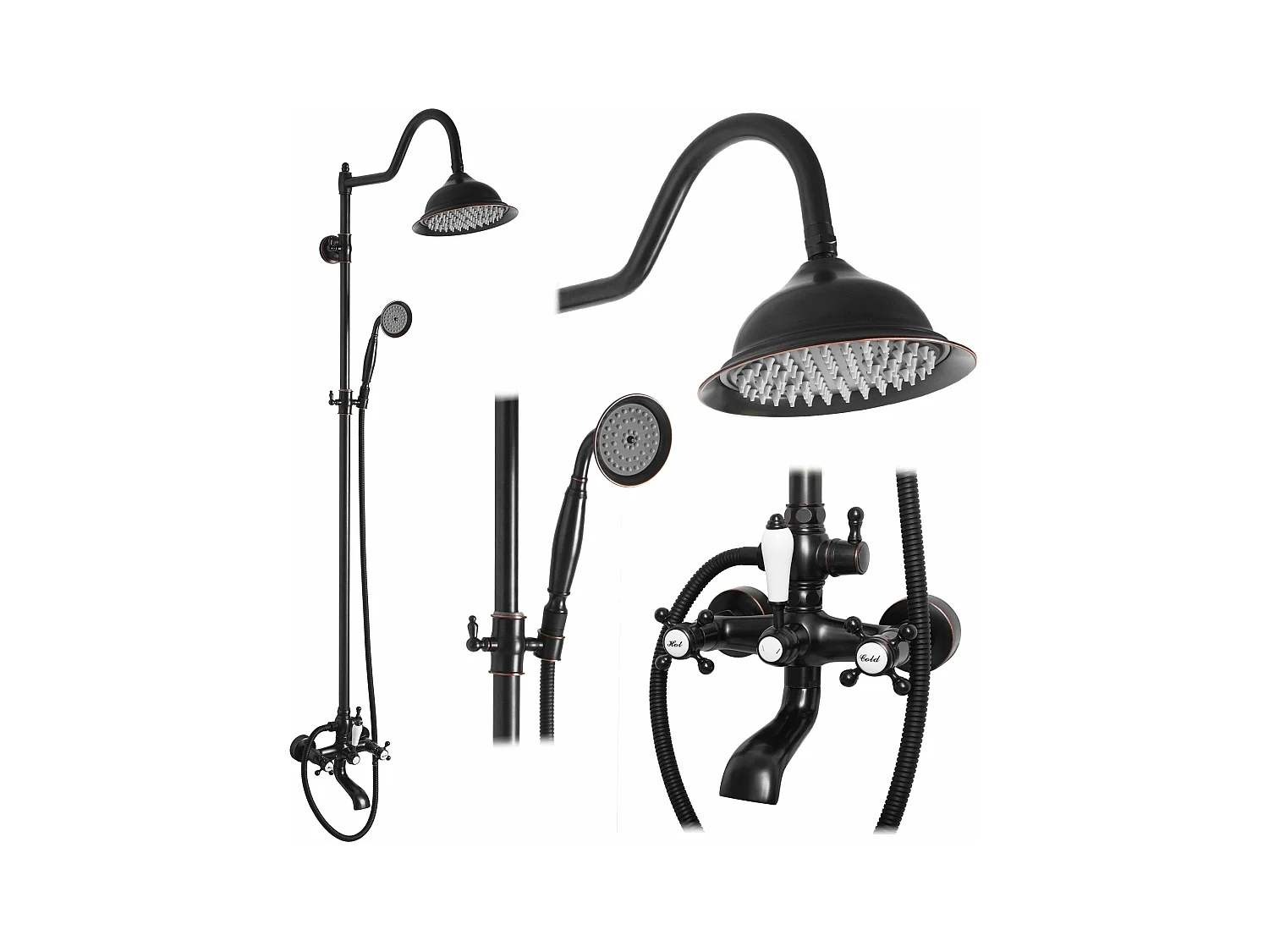 Doucheset Rea Bergamo 0 Black