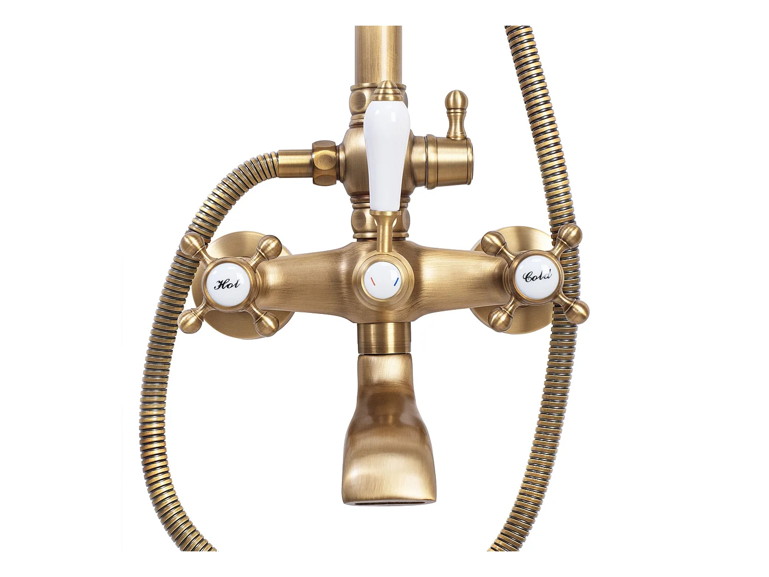 Kit De Douche Rea Bergamo Old Brown