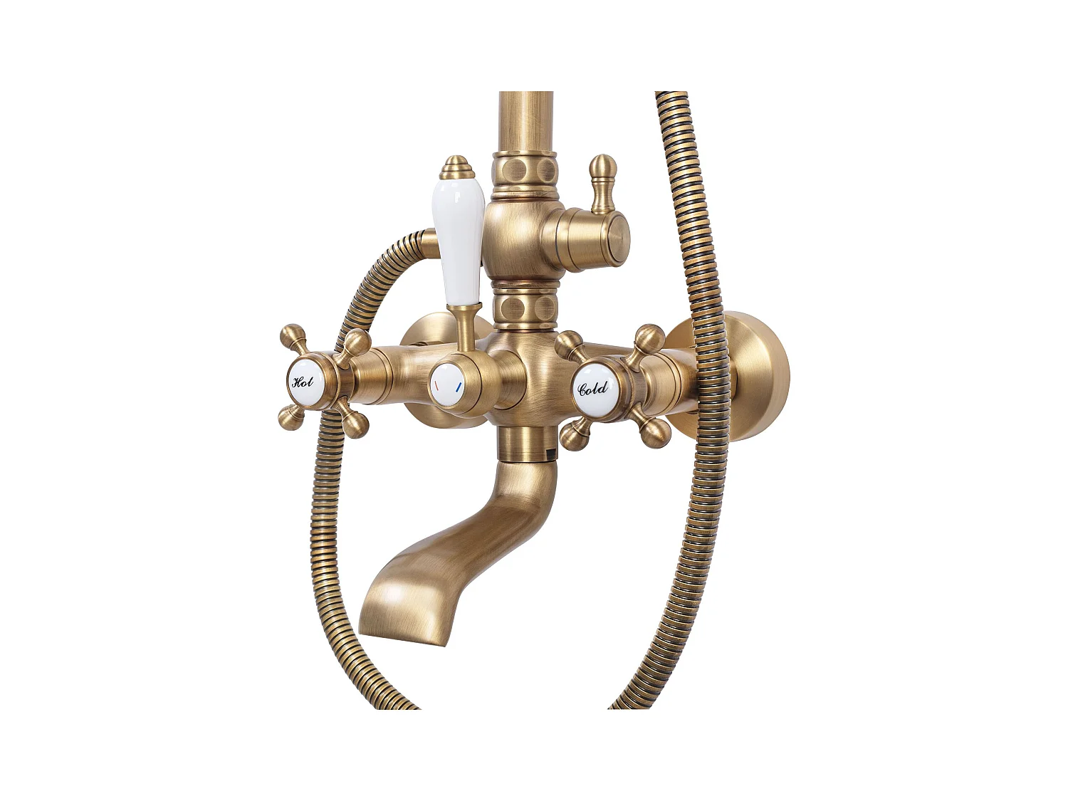 Kit De Douche Rea Bergamo Old Brown