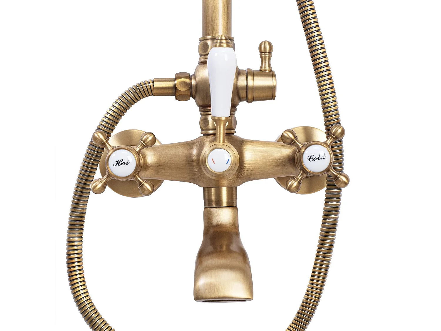 Kit De Douche Rea Bergamo Old Brown