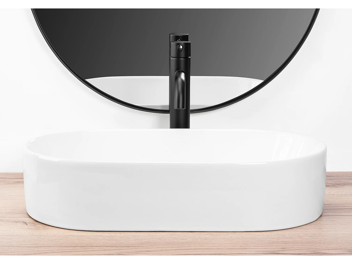 Vasque À Poser Rea Layla 50 White