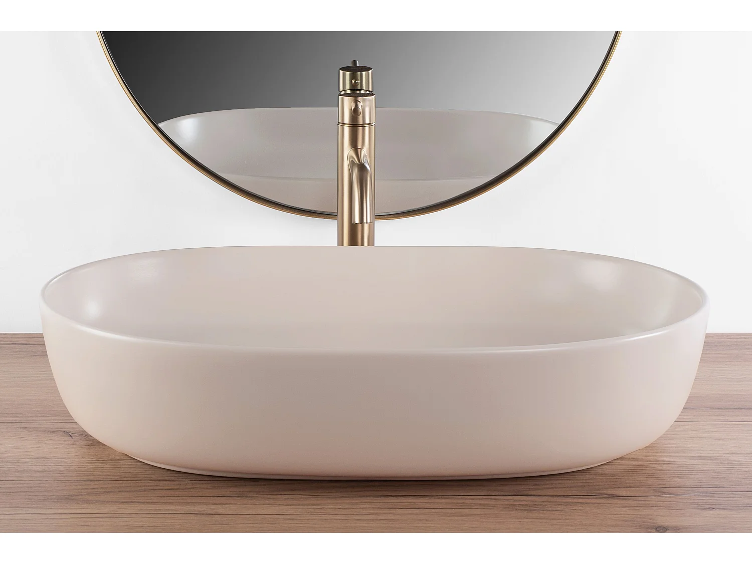 Vasque À Poser Rea Cleo 61 Beige