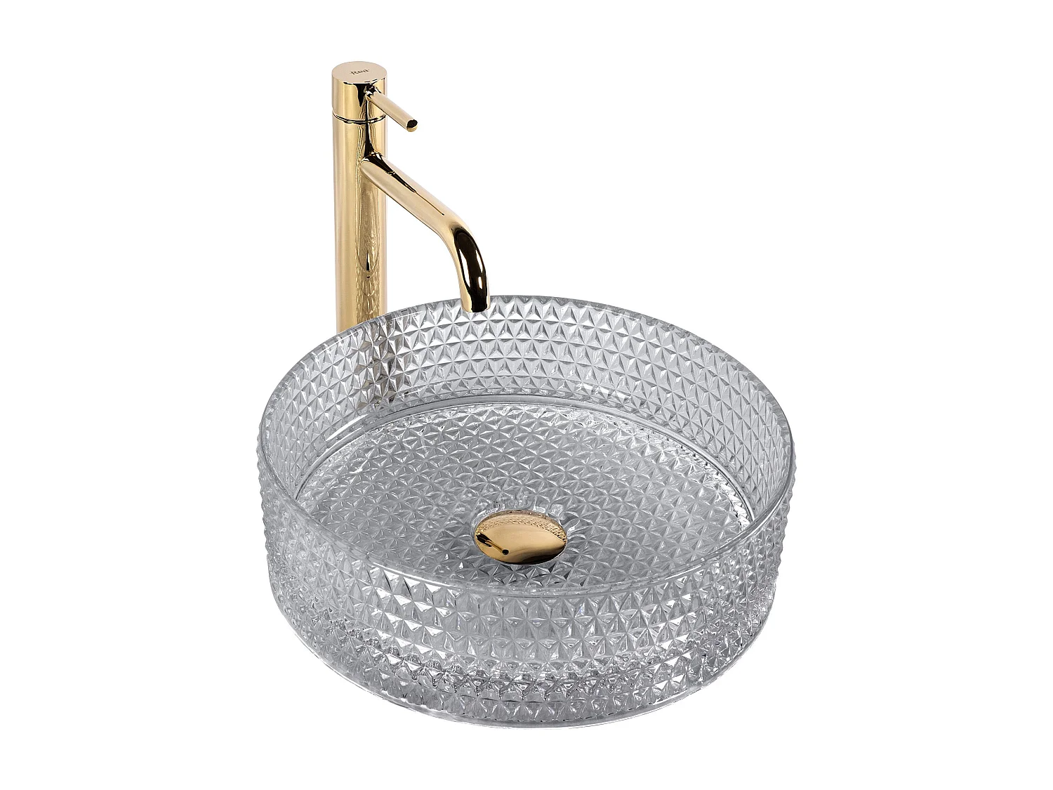 Aufsatzwaschbecken Rea Cristal 35 Grey