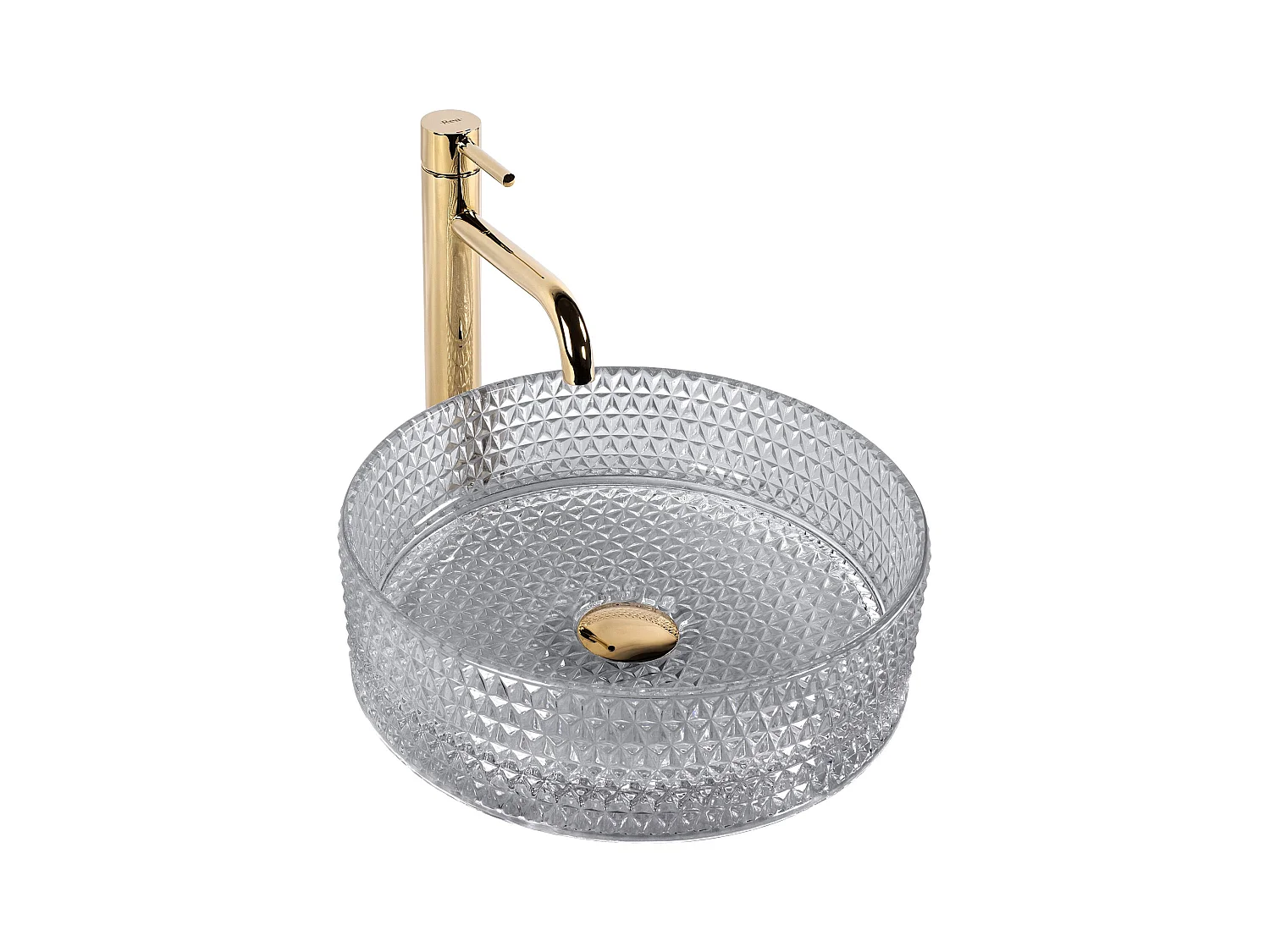 Vasque À Poser Rea Cristal 35 Grey