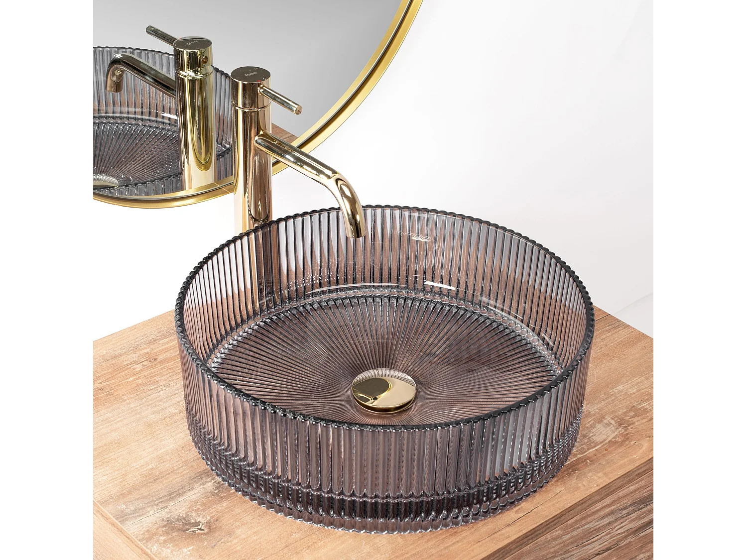 Opzetwastafel Rea Ingrid Grey