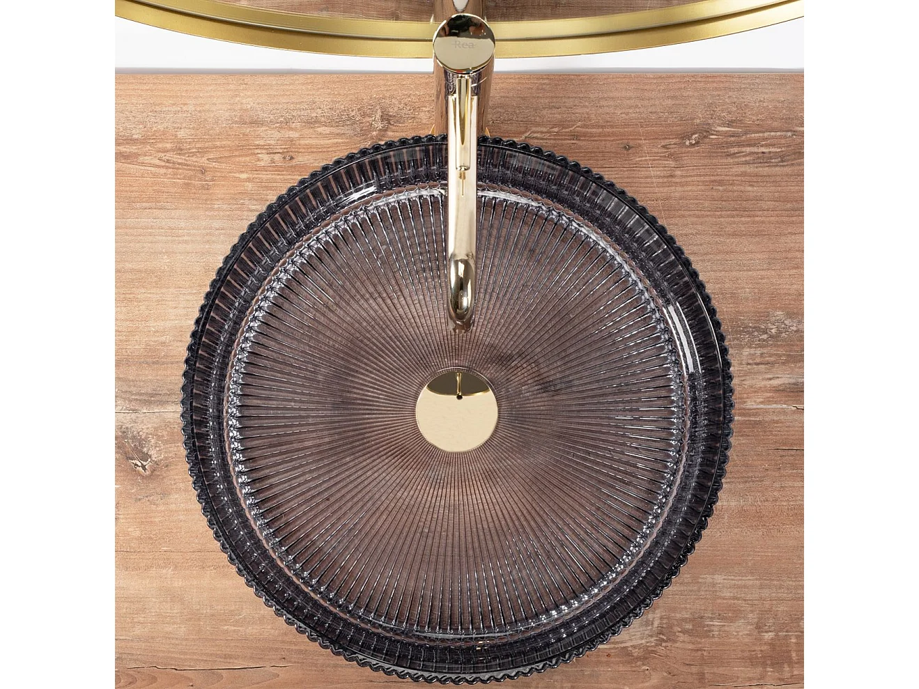 Opzetwastafel Rea Ingrid Grey