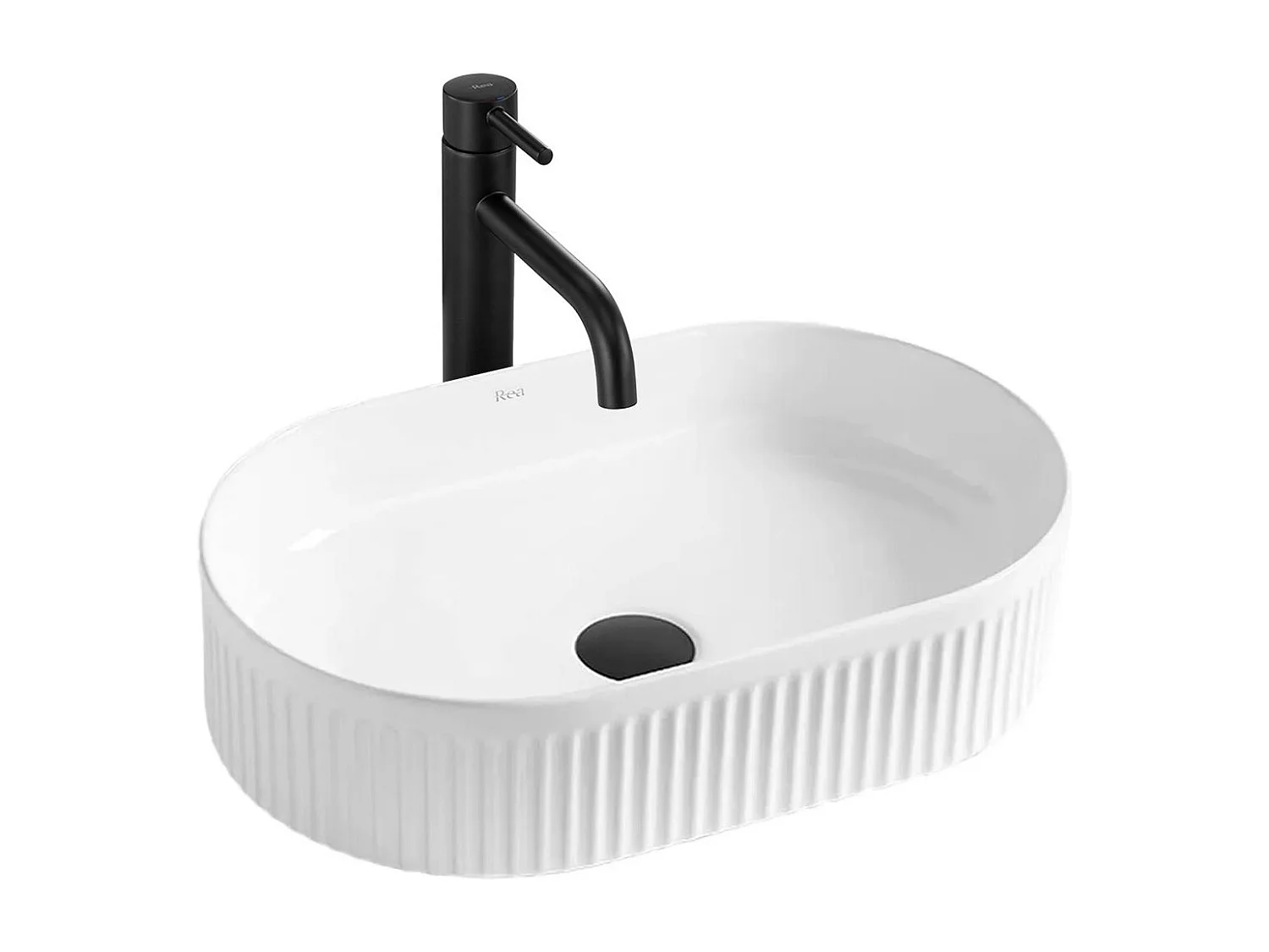 Vasque À Poser Rea Vanda White