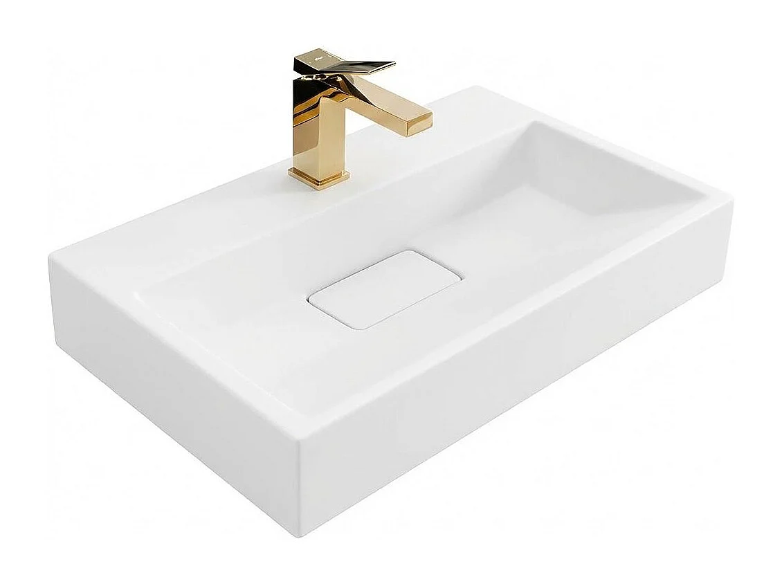 Vasque En Conglomérat Rea Goya 60 White