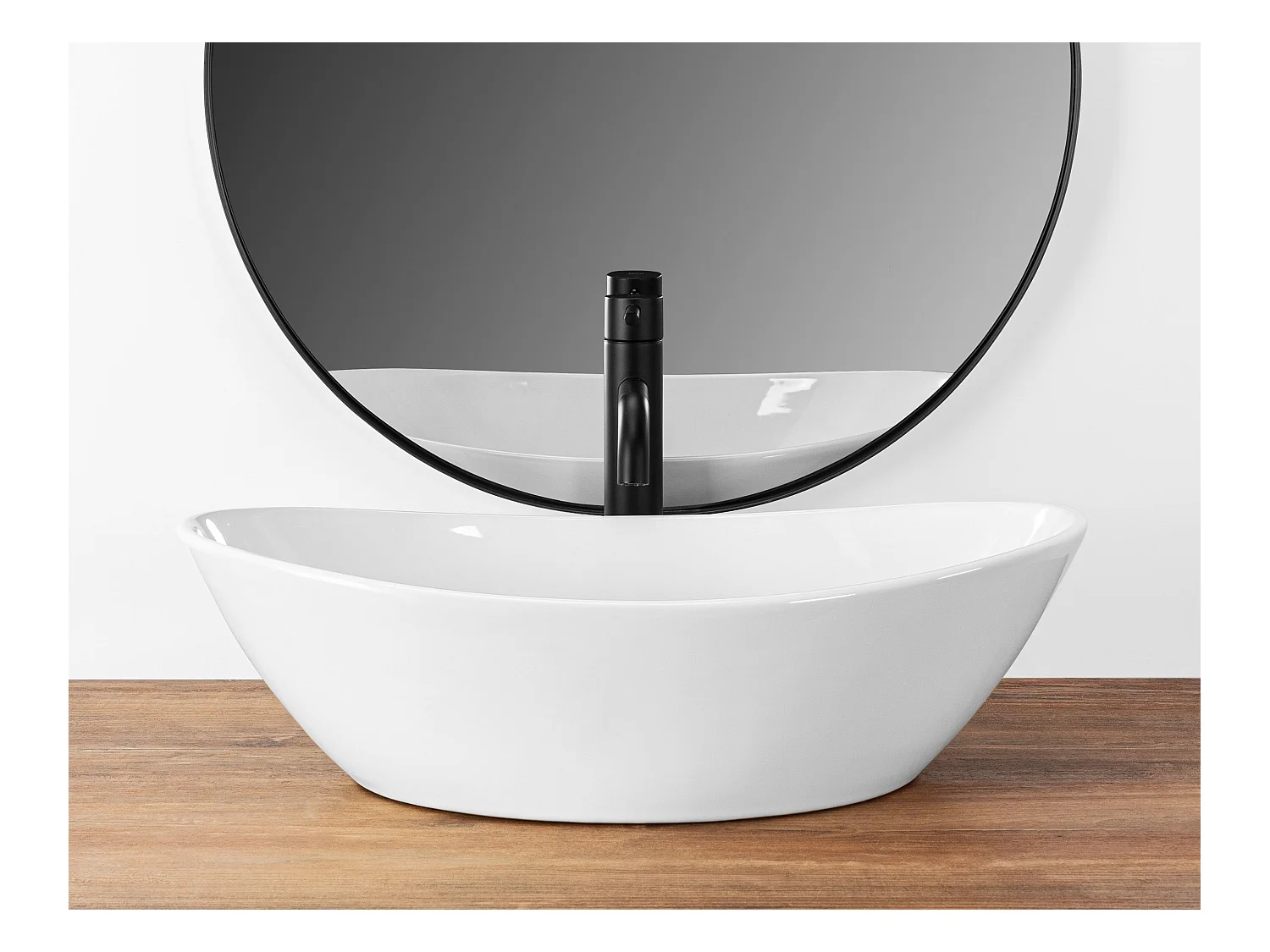 Vasque À Poser Rea Kate 56 White