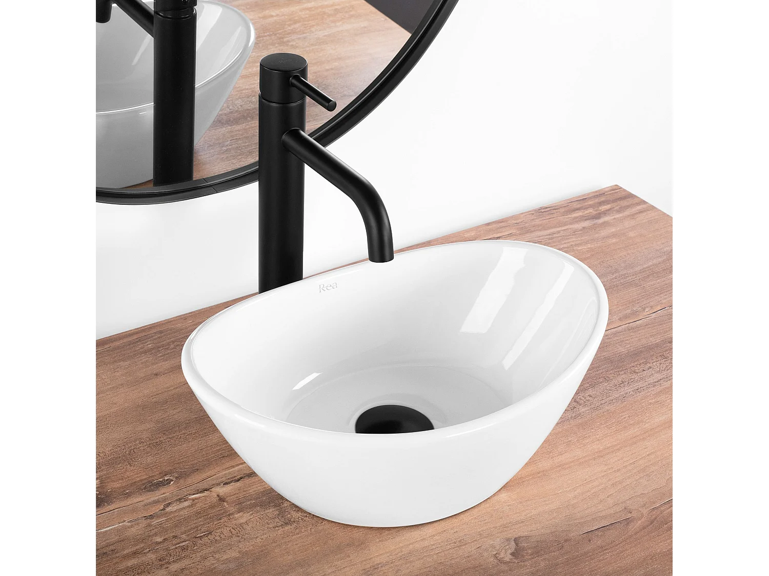 Opzetwastafel Rea Kate 36 White