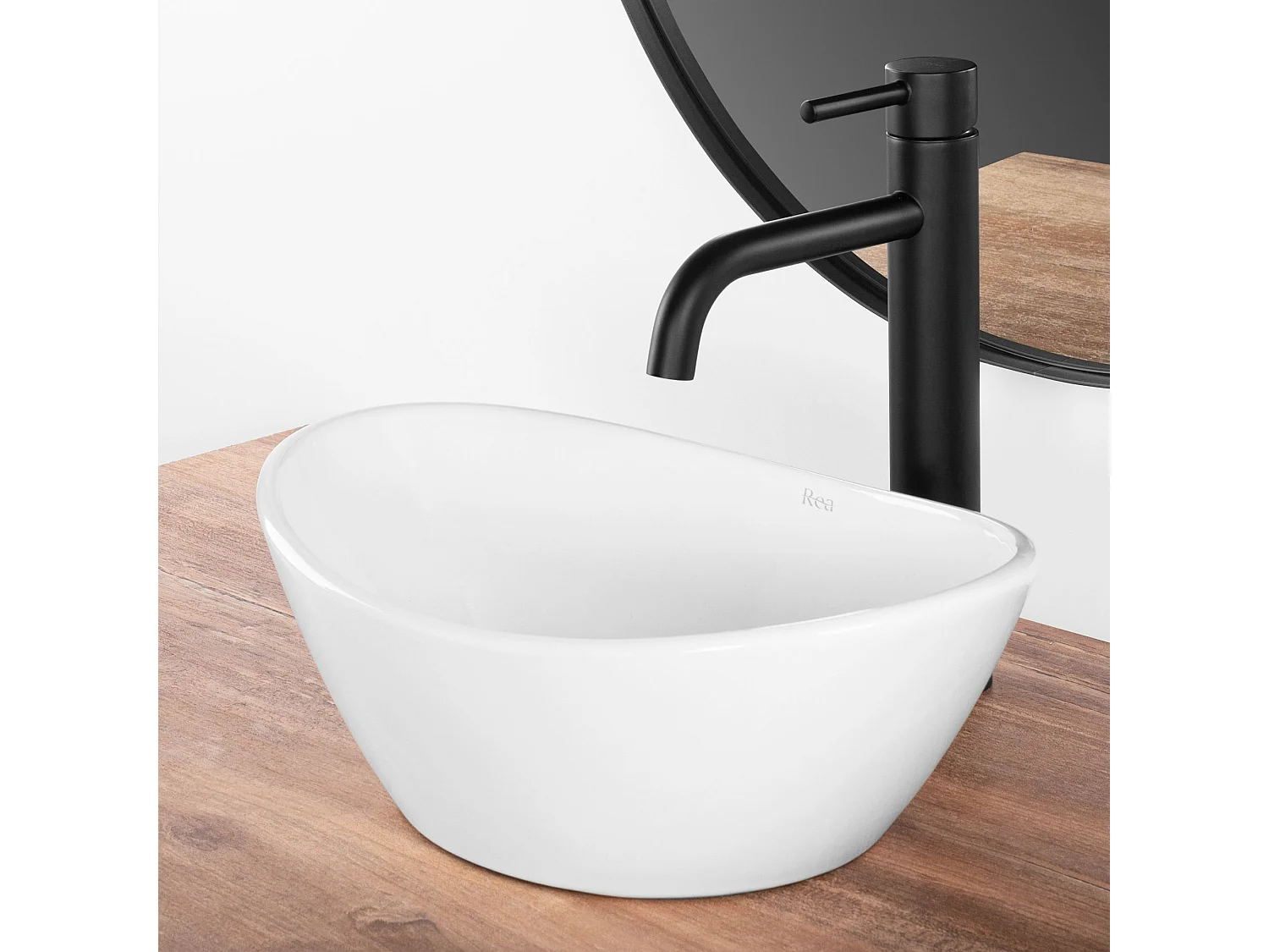 Opzetwastafel Rea Kate 36 White