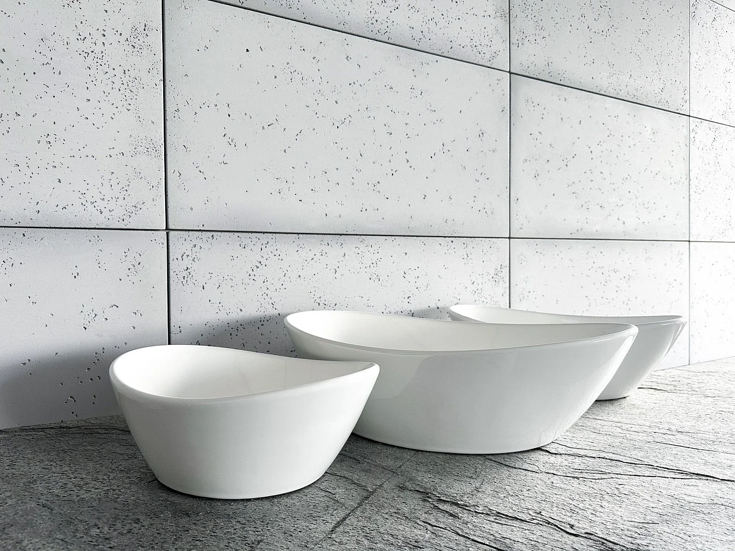 Opzetwastafel Rea Kate 36 White