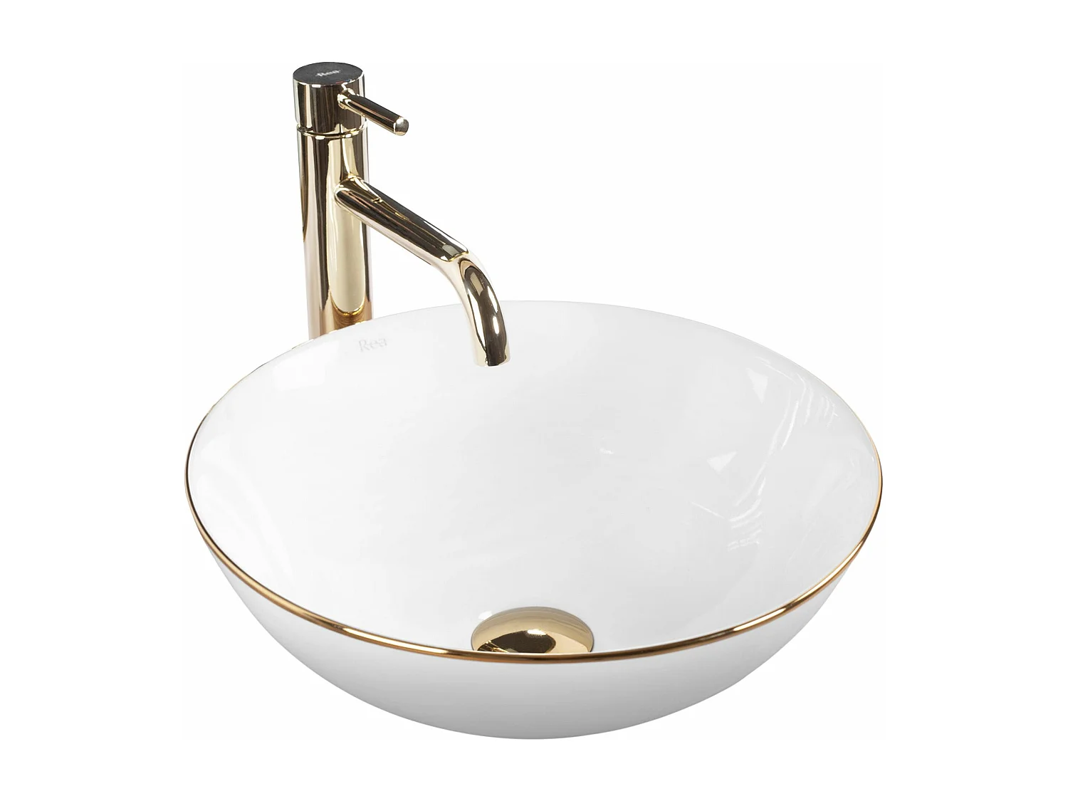 Opzetwastafel Rea Stella White Gold