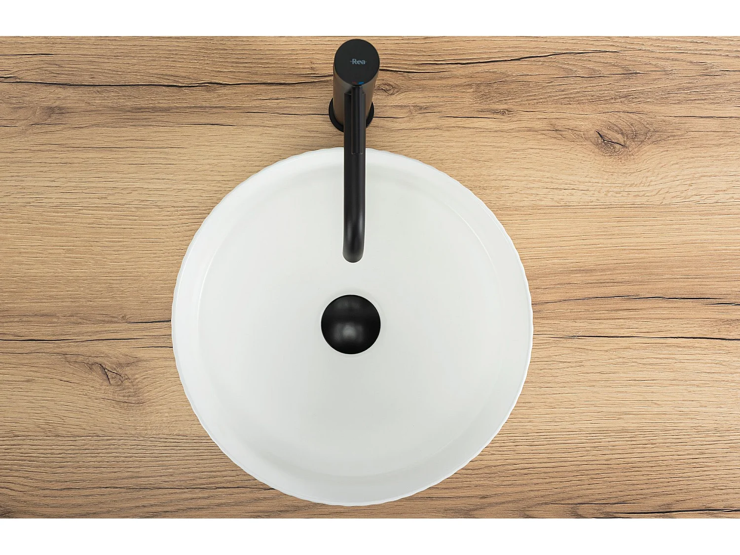 Vasque À Poser Rea Delia White