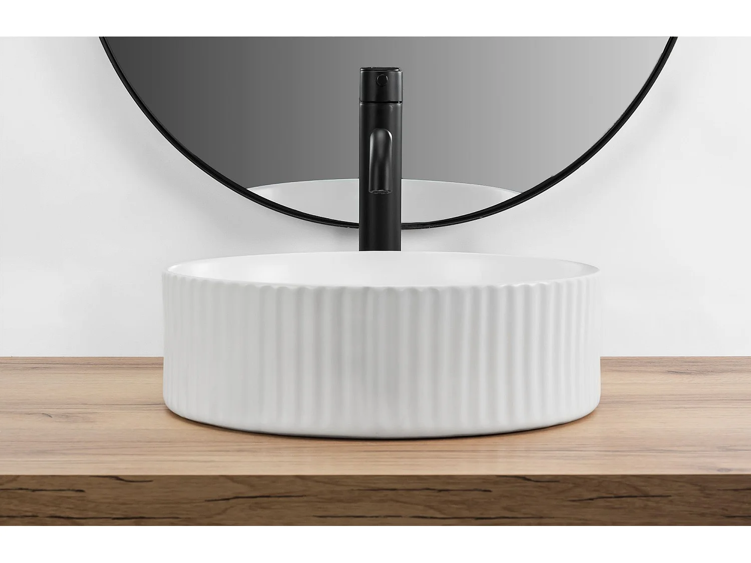 Aufsatzwaschbecken Rea Delia White