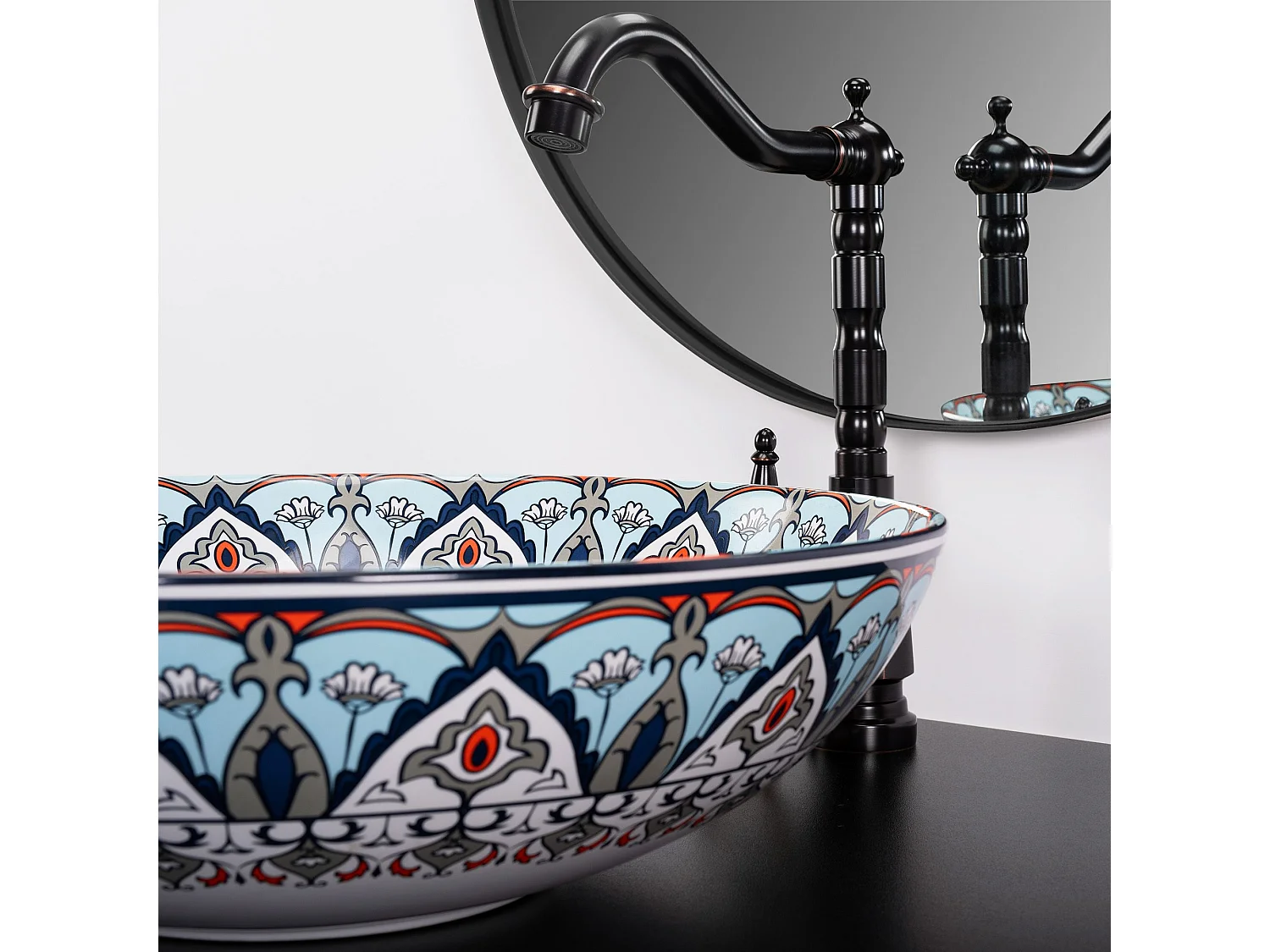 Aufsatzwaschbecken Rea Mexico Multicolour