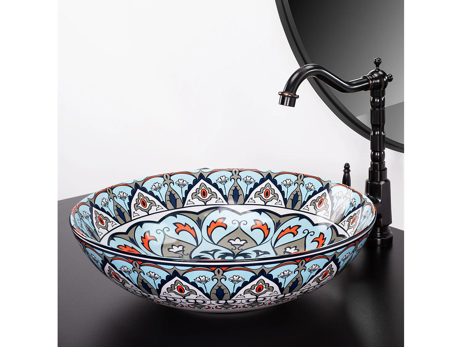 Aufsatzwaschbecken Rea Mexico Multicolour