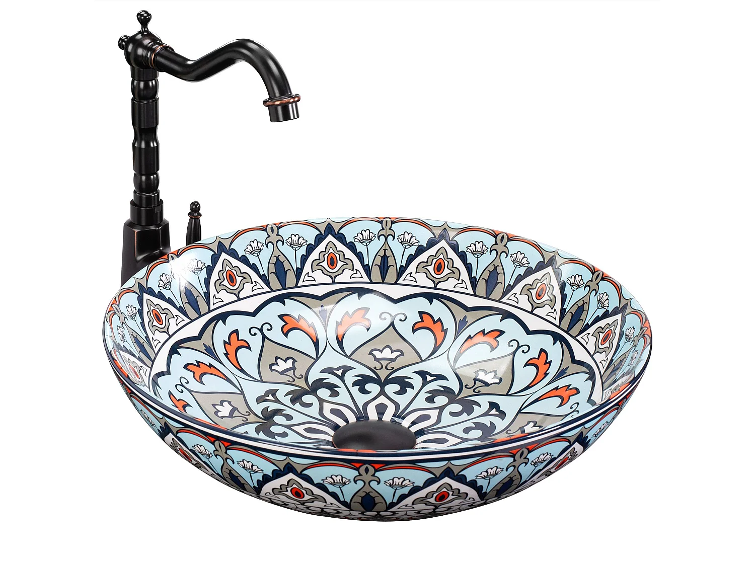Aufsatzwaschbecken Rea Mexico Multicolour