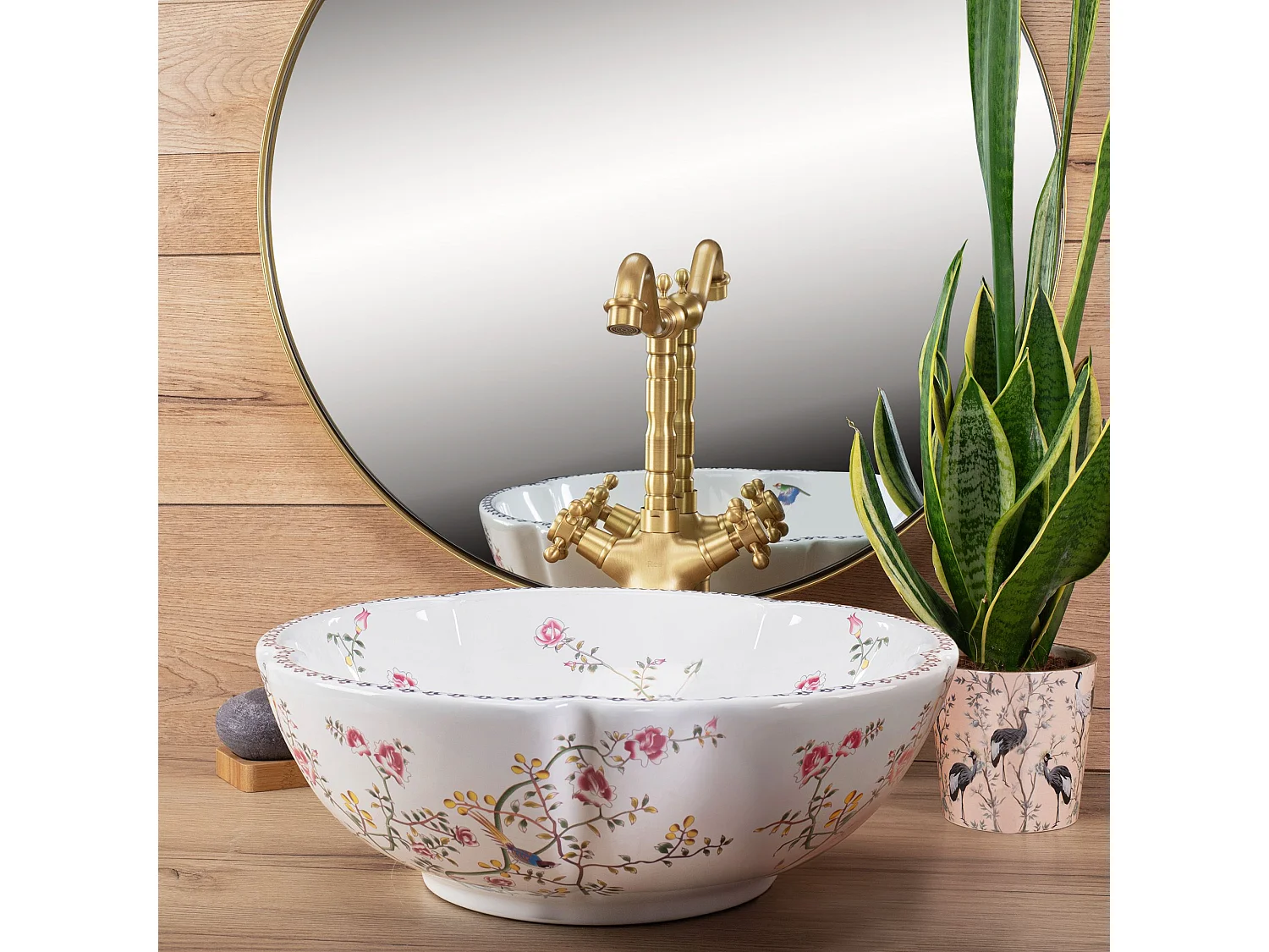 Aufsatzwaschbecken Rea Felicia White