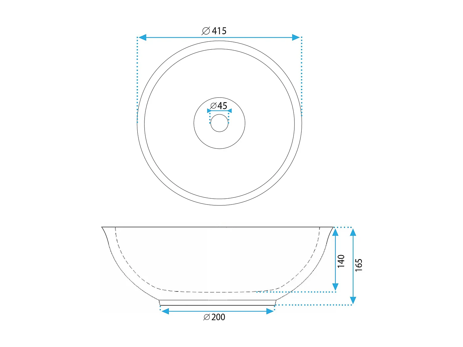 Lavatório De Apoio Rea Bella White