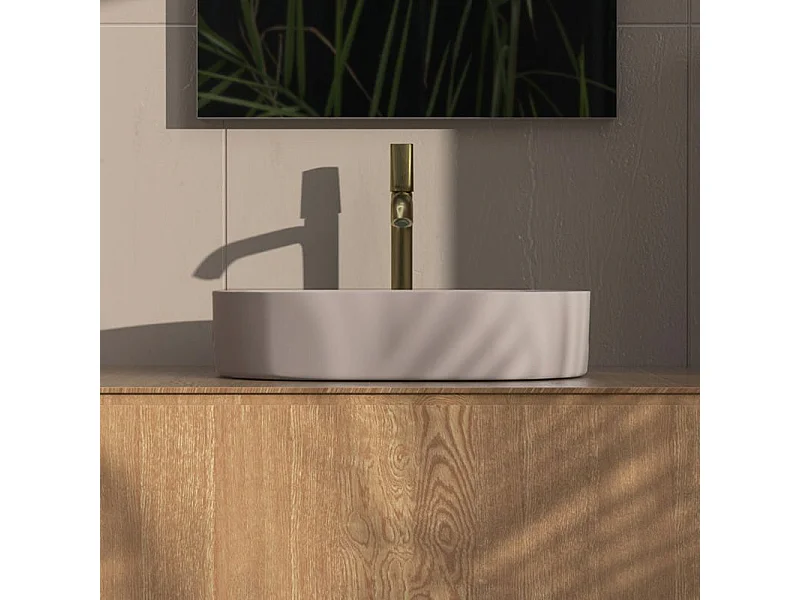 Opzetwastafel Rea Nadia 60 Beige