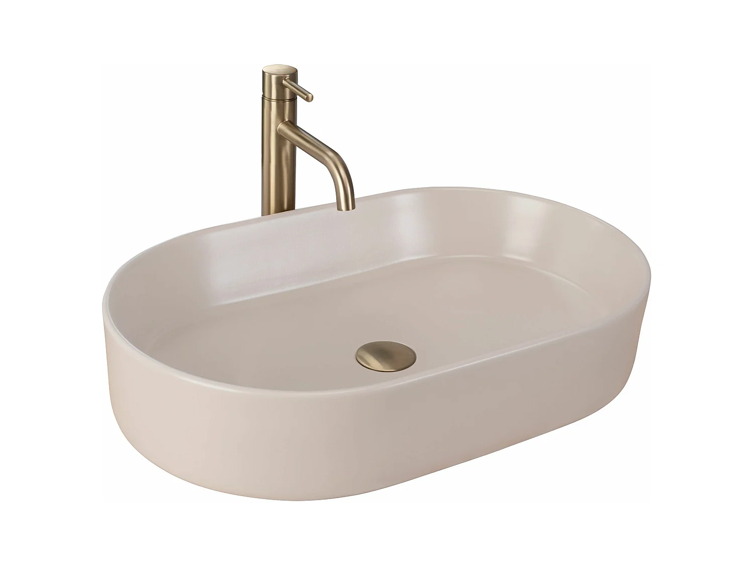 Vasque À Poser Rea Nadia 60 Beige