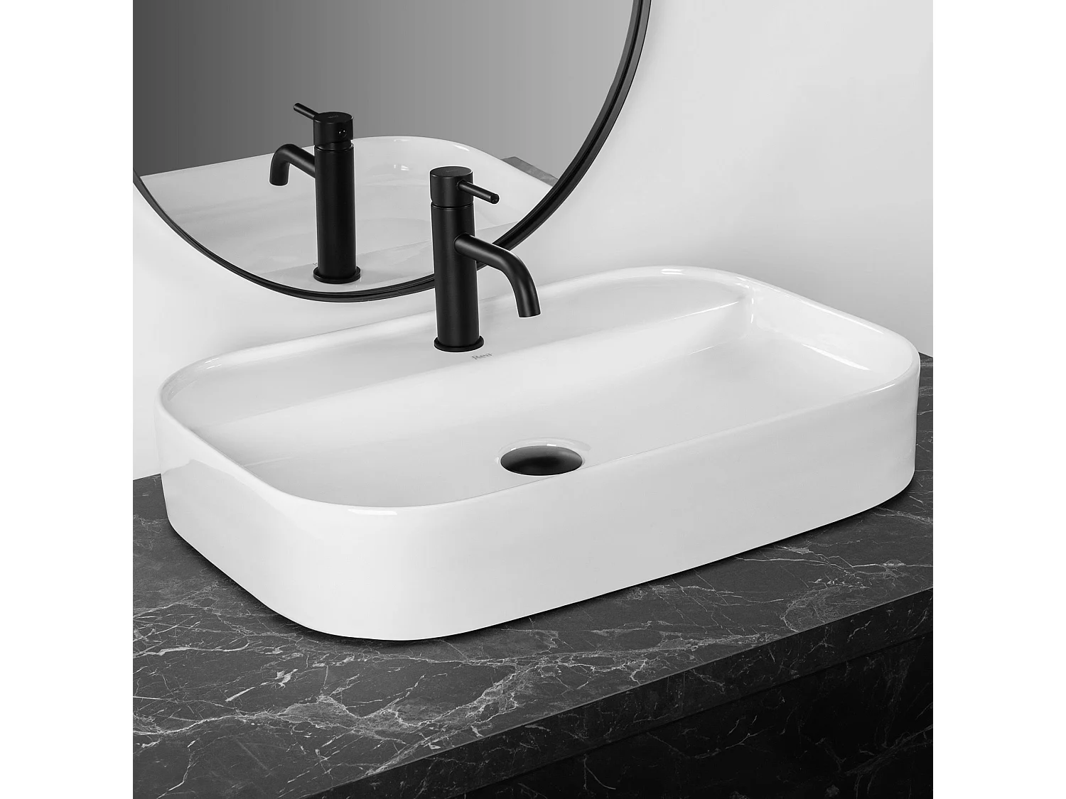 Vasque À Poser Rea Verona White