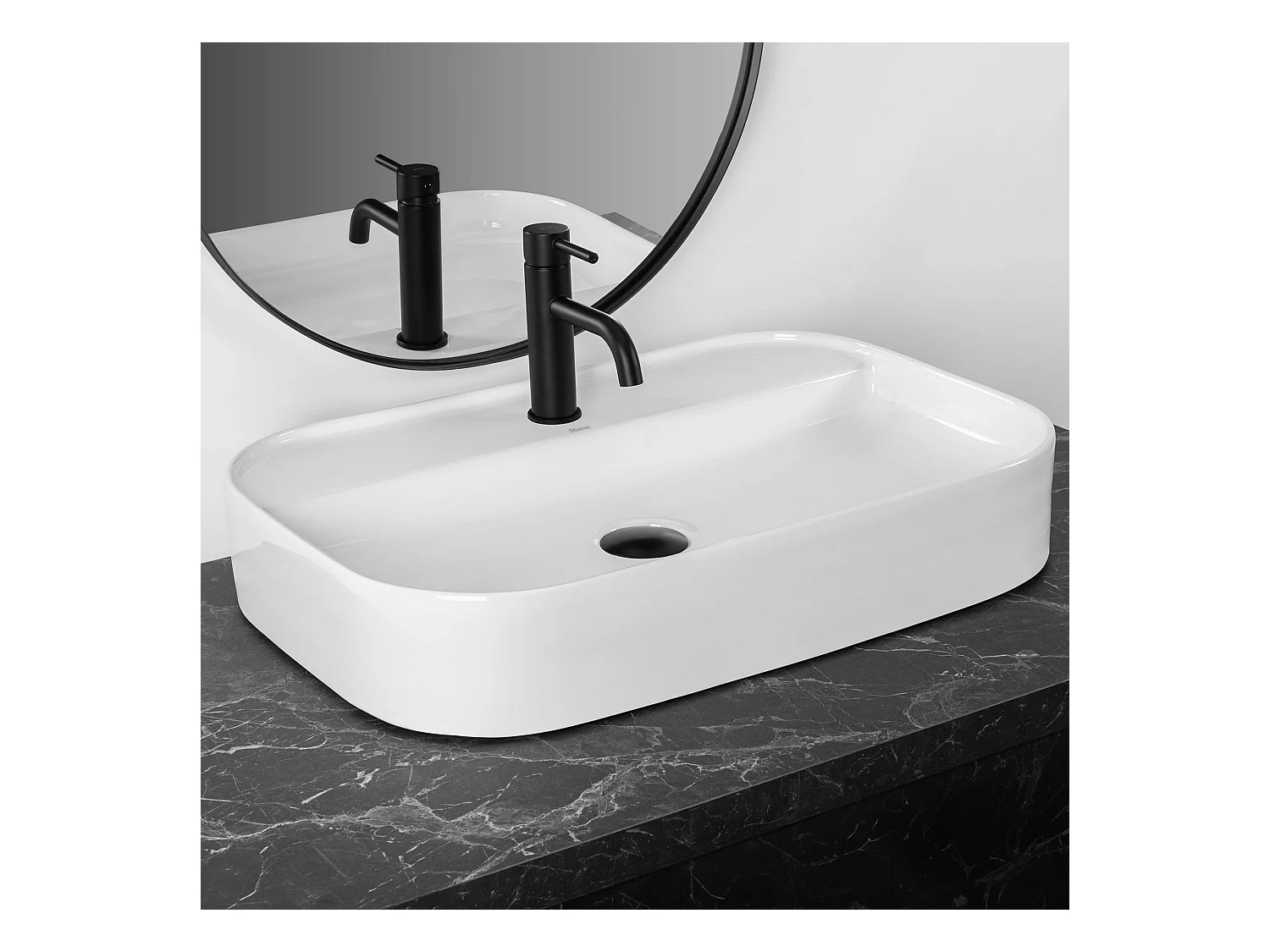 Vasque À Poser Rea Verona White