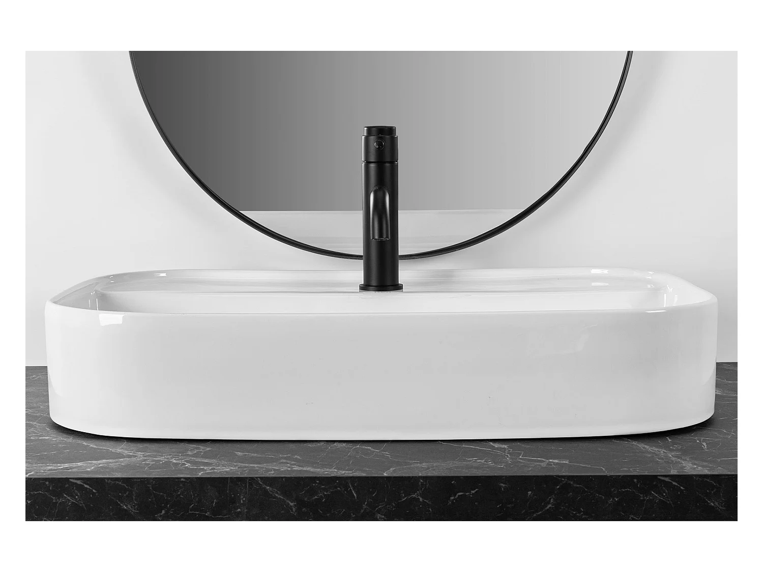 Vasque À Poser Rea Verona White