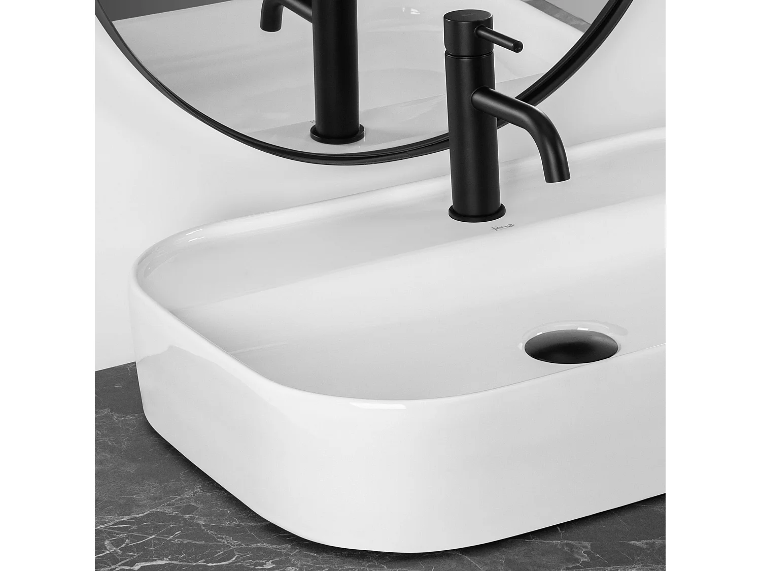 Vasque À Poser Rea Verona White