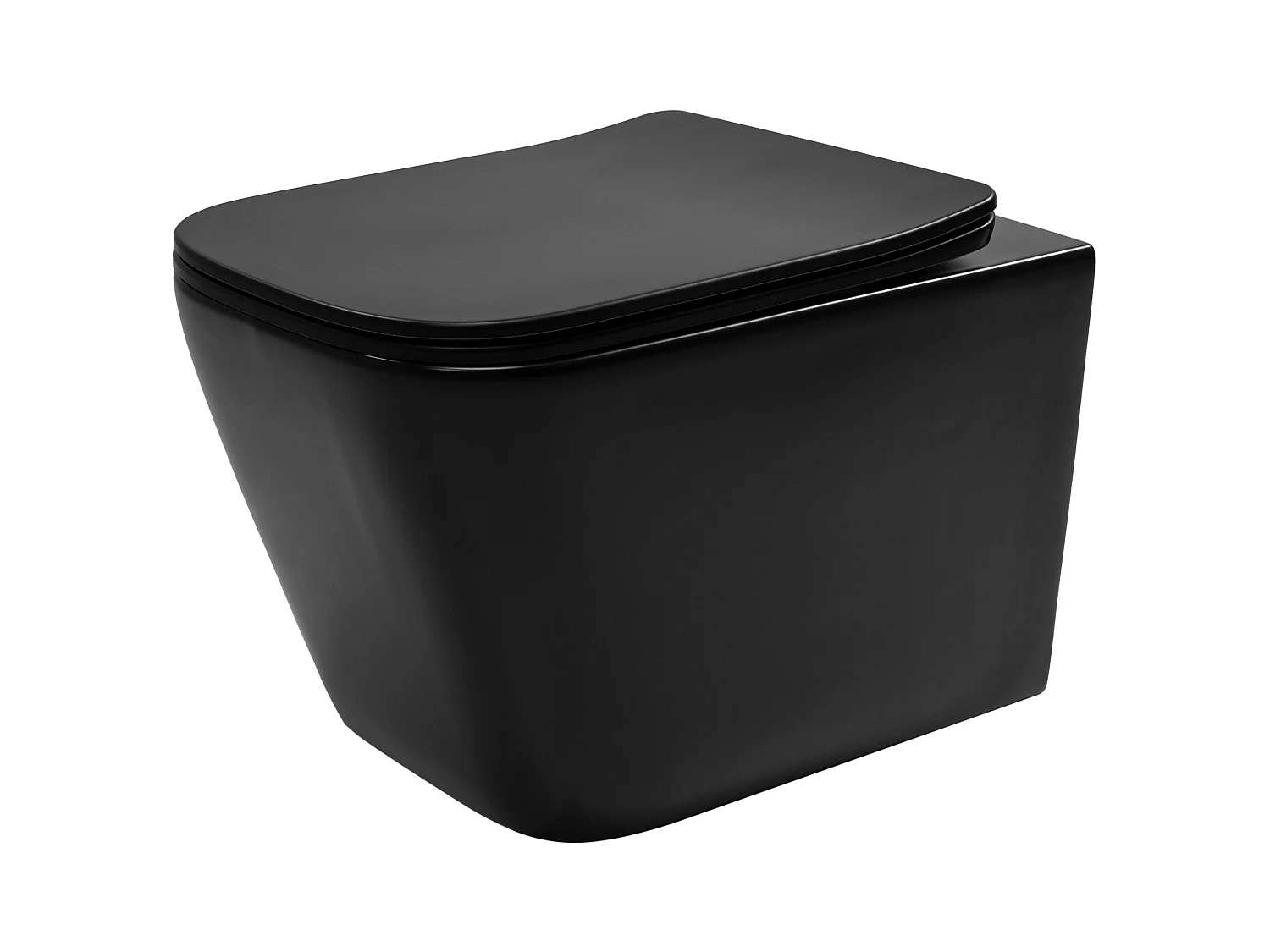 Cuvette Wc Suspendue Rea Julio Rimless Duroplast/Flat/Zm Matt Black