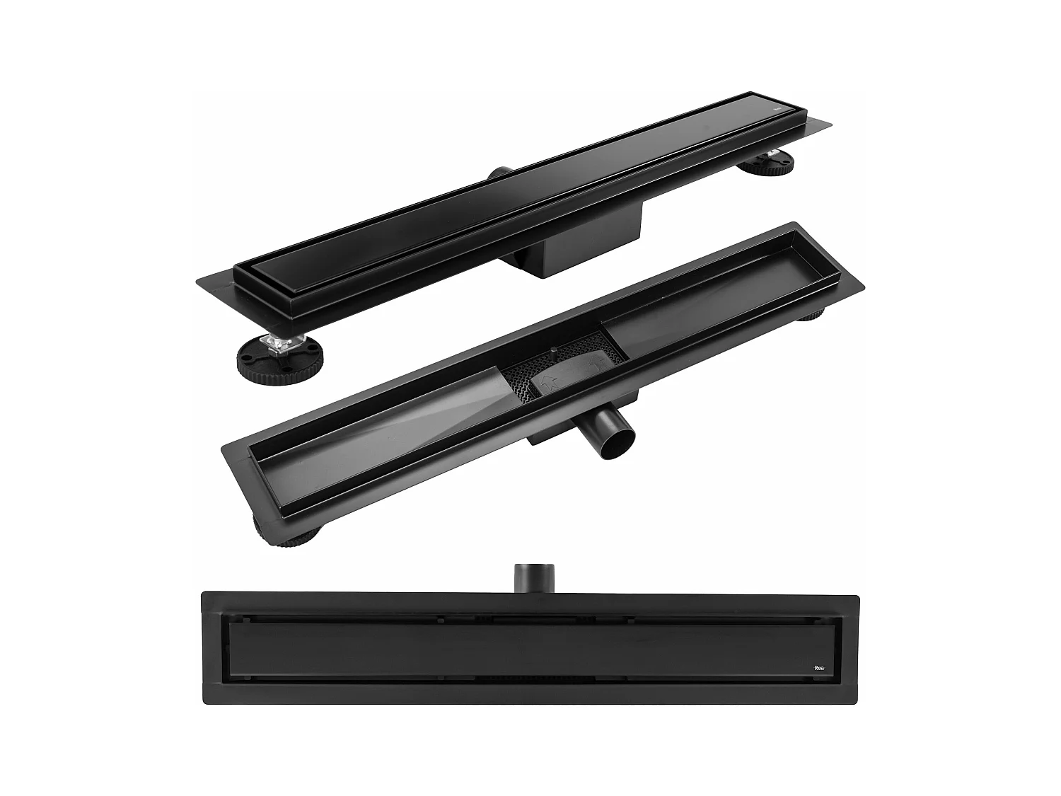 Drain Linéaire Rea Neox 700 Black
