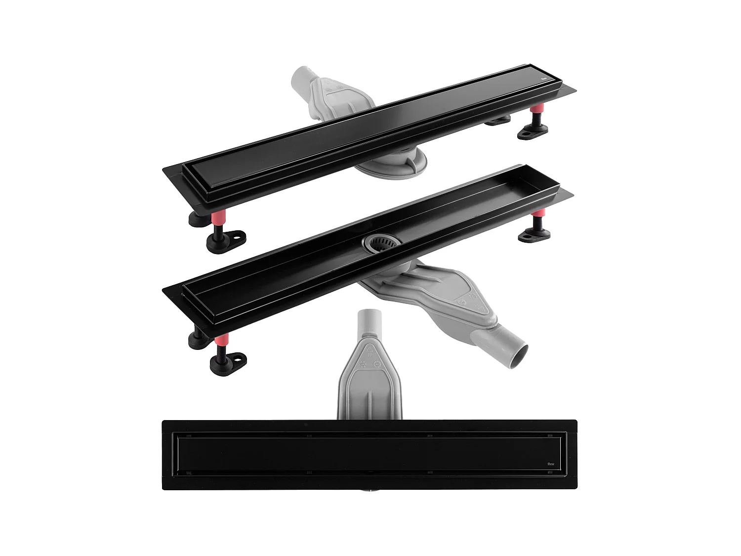 Drain Linéaire Rea Neox Superflow 600 Black